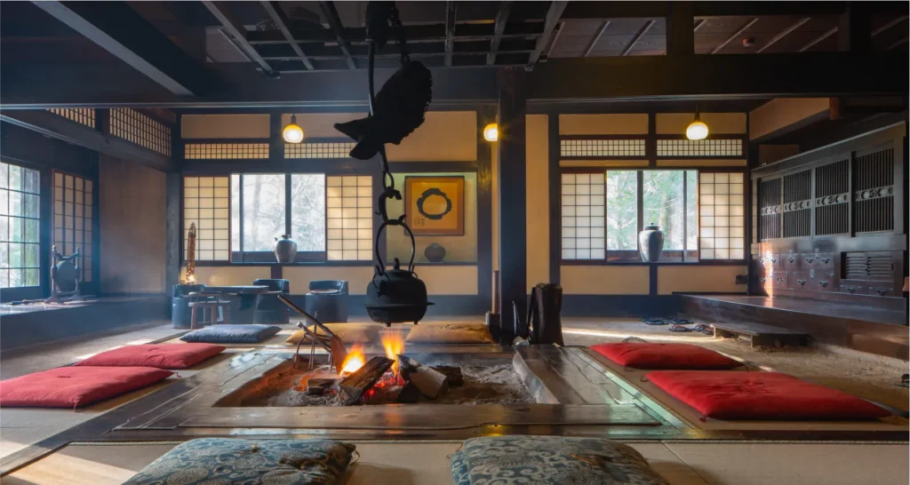 ryokan hébergement traditionnel