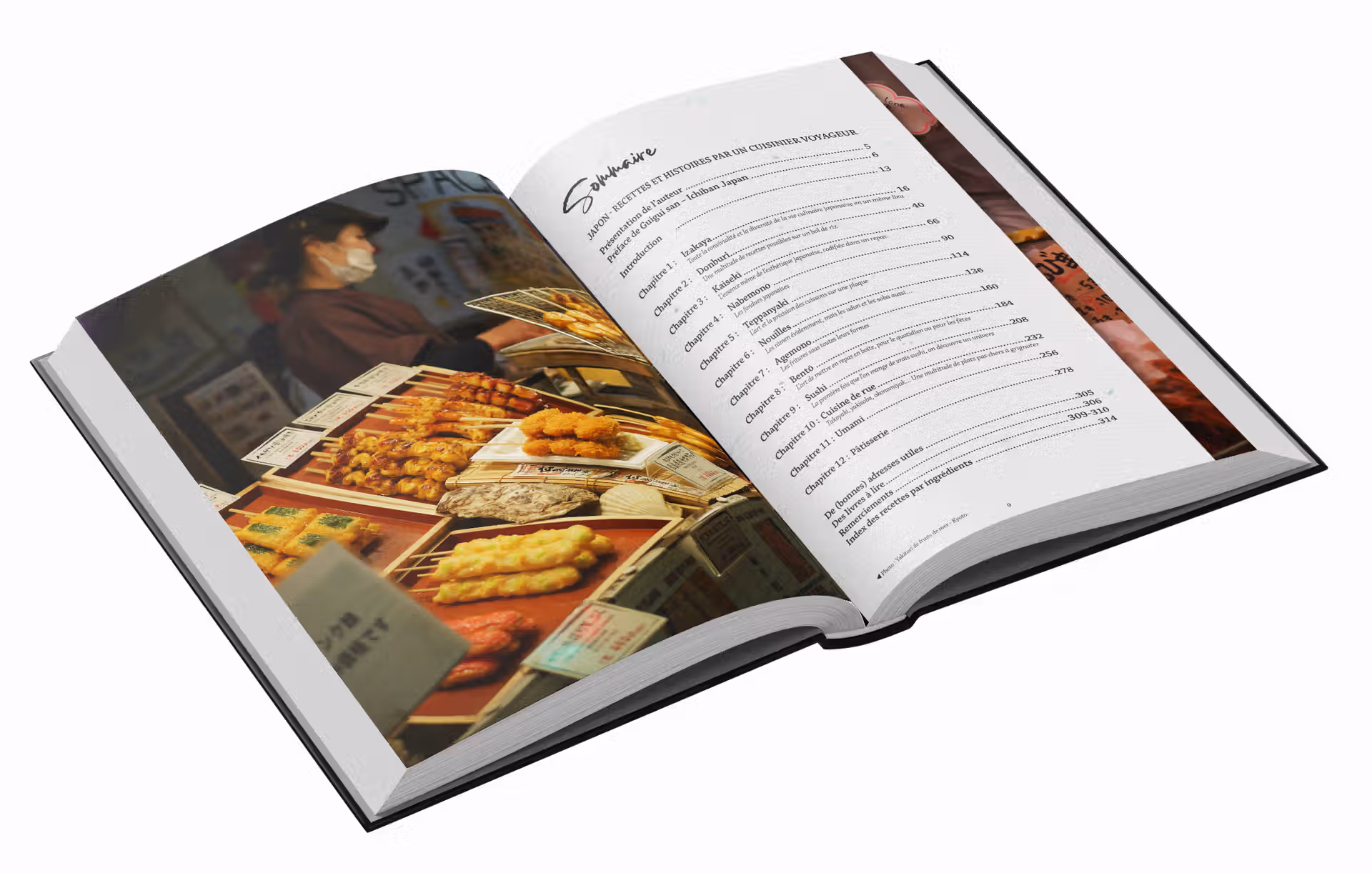 Japon, recettes et histoires par un cuisinier-voyageur