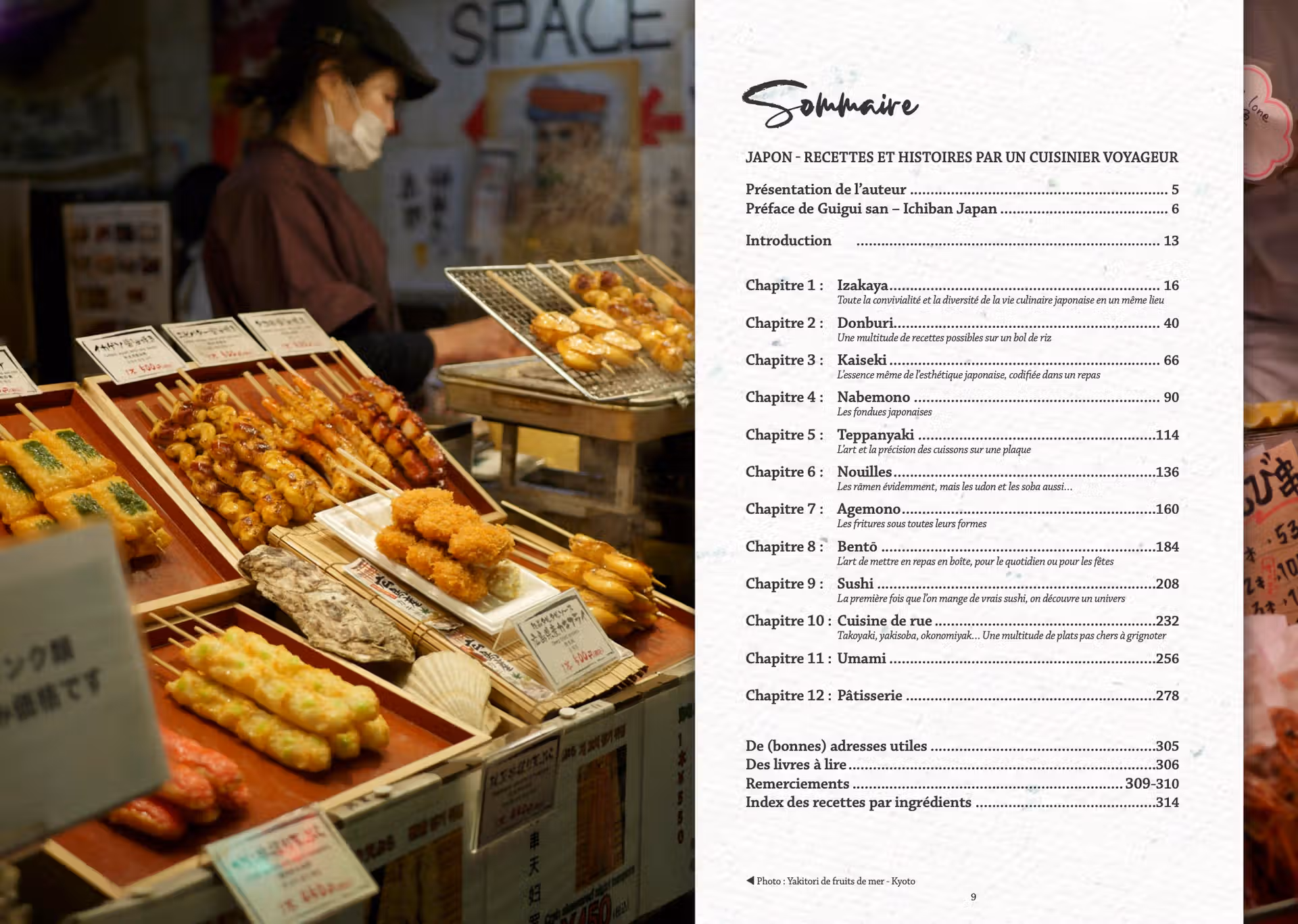 Japon, recettes et histoires par un cuisinier-voyageur